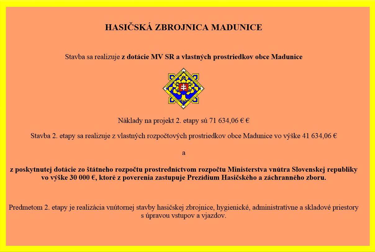 Fotogaléria Hasičská zbrojnica Madunice - 2. etapa (18) Hasičská zbrojnica Madunice - 2. etapa